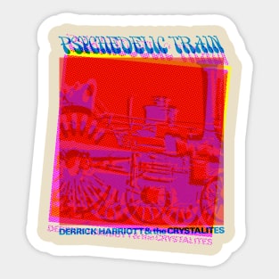 Derrick Harriott Psychedelic Train Sticker